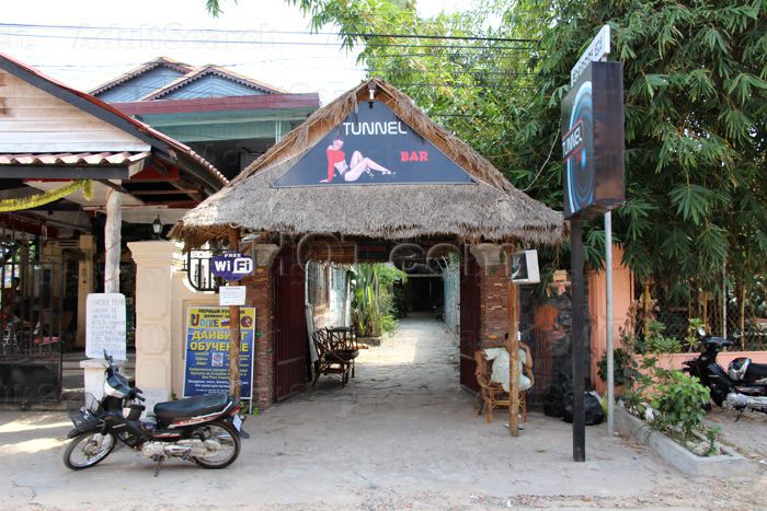 Sihanoukville, Cambodia Tunnel Bar