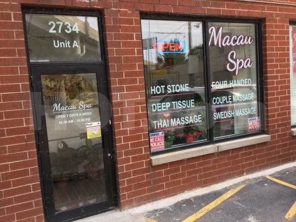 Massage Parlors Chicago, Illinois Macau Spa