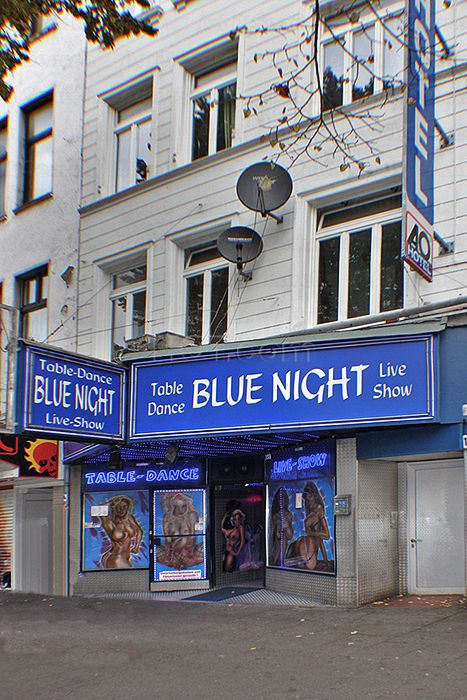 Hamburg, Germany Blue Night