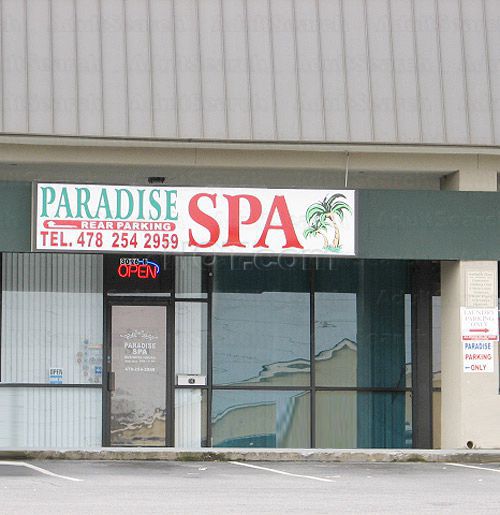 Massage Parlors Macon, Georgia Paradise Spa