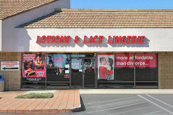 Sex Shops Riverside, California Lotions & Lace
