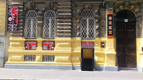 Budapest, Hungary Connection Szex Shop