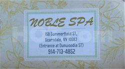 Massage Parlors Scarsdale, New York Noble Spa