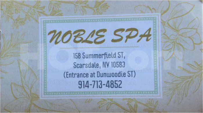 Scarsdale, New York Noble Spa
