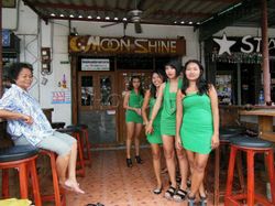 Beer Bar Ban Chang, Thailand Moonshine Beer Bar