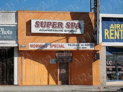 Massage Parlors Los Angeles, California Super Spa