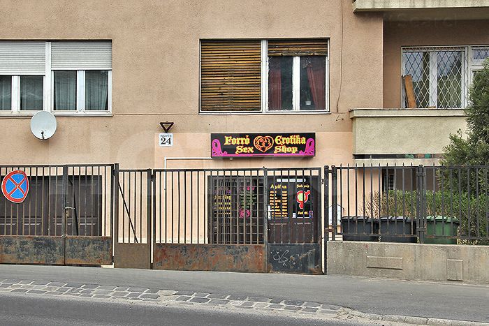 Budapest, Hungary Forró Erotika Sex Shop