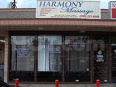 Massage Parlors Fresno, California Harmony Massage